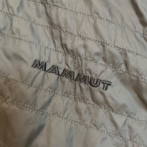 Mammut Teewinot Hybrid Insulated Fleece Jacket Full Zip Gray Nylon Outdoor XL - Picture 5 of 12